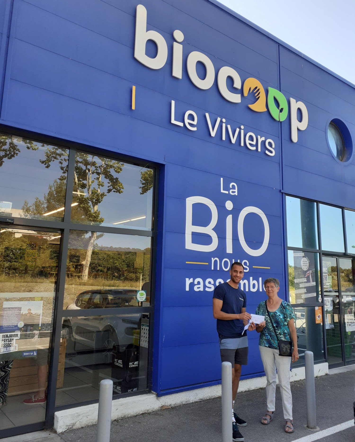 Biocoop soutient une nouvelle fois l'épicerie solidaire