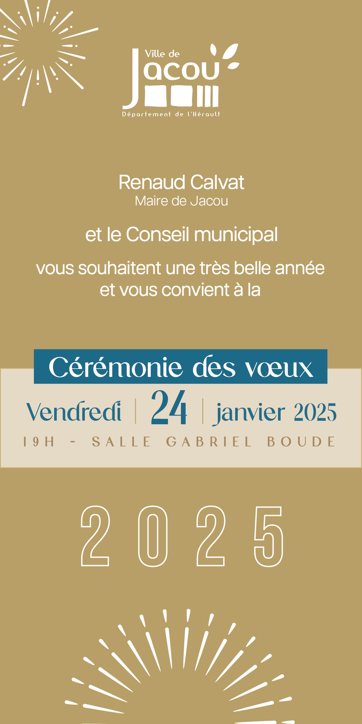 Cérémonie des voeux 2025 1