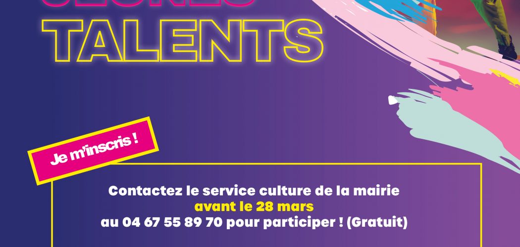 Inscrivez-vous à la soirée découverte des jeunes talents !