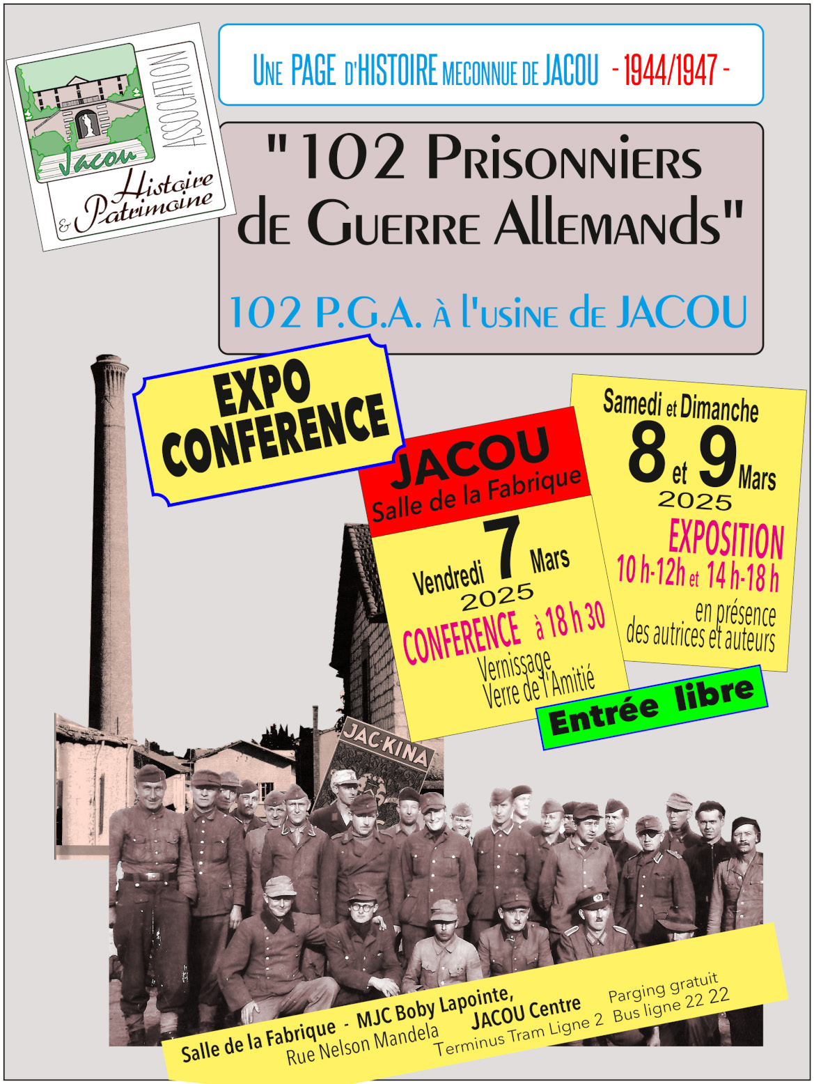 Les 102 prisonniers de guerre allemands à l’usine de Jacou de 1944 à 1947