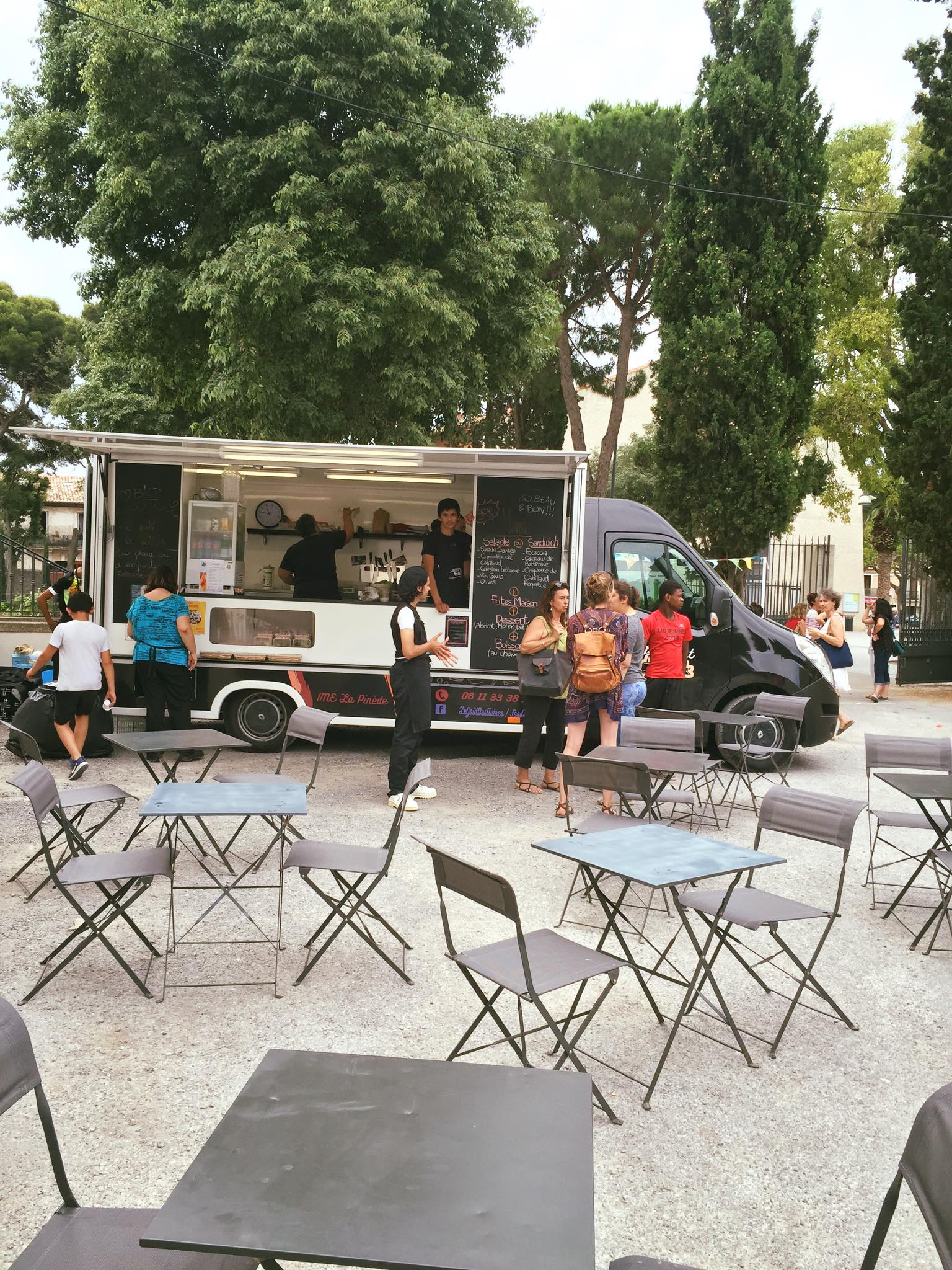 Présence du Foodtruck de l’IME « Le goût des autres »